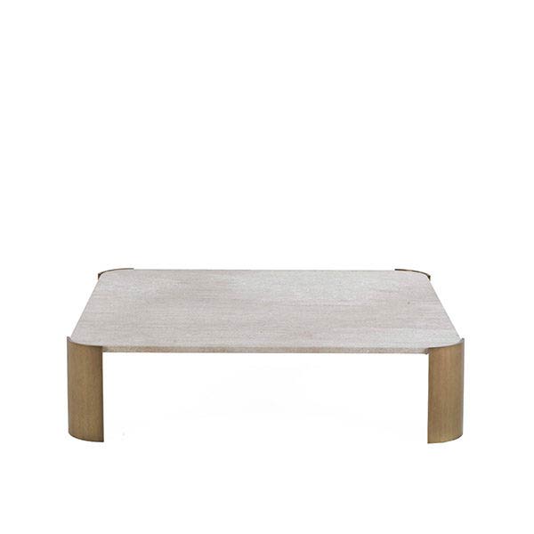 Zanaboni MASTERPIECE Coffee Table With Marble Top Brass Structure